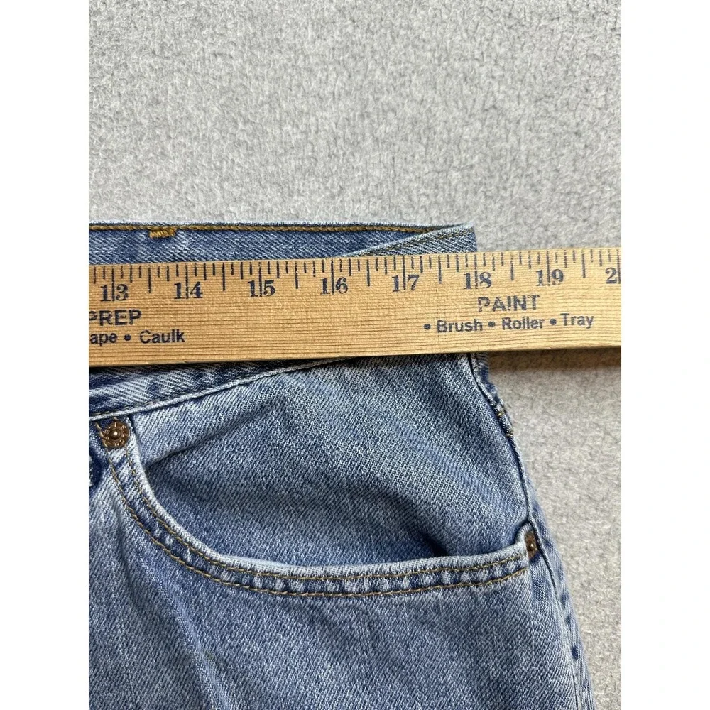 Vintage Levi's 550 Jeans Men 36x28 Relaxed Fit Light Wash Blue Denim Made in USA